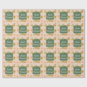 Spritz Sommer Geburtstag Geschenkpapier