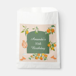 Spritz Sommer Geburtstag Geschenktütchen