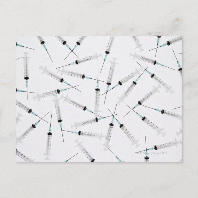 Spritzen 2 postkarte (Vorderseite)