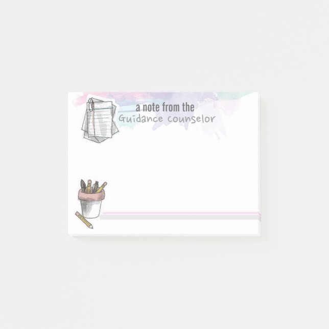 Spritzen der post-it klebezettel (Vorderseite)