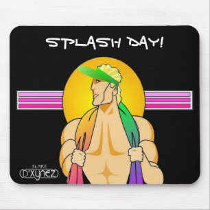 Spritzen-Tag Mousepad