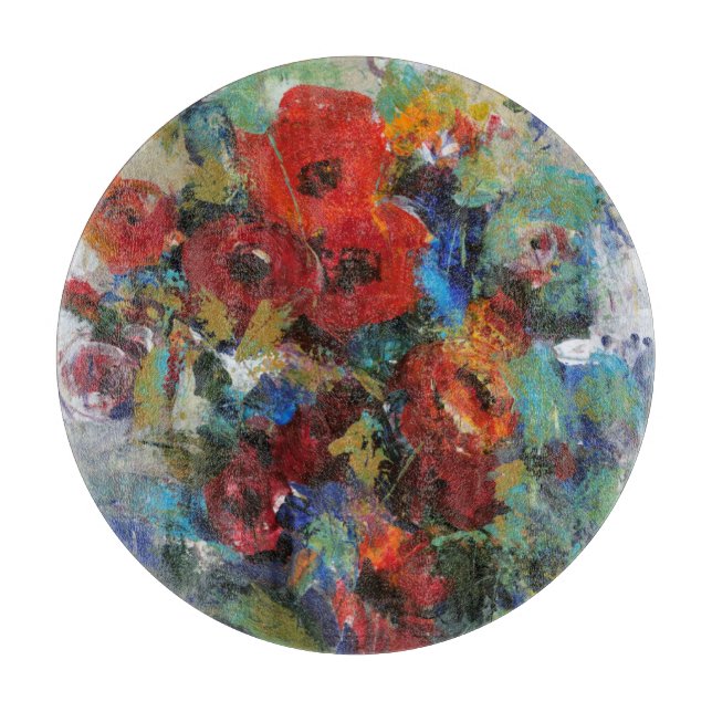 Spritzen von Farbe II Schneidebrett (Vorderseite)