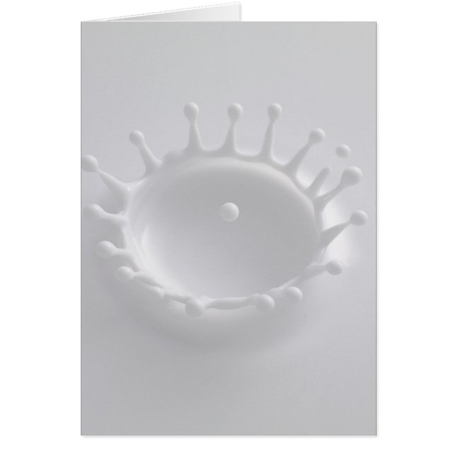 Spritzen von Milch (Vorne)