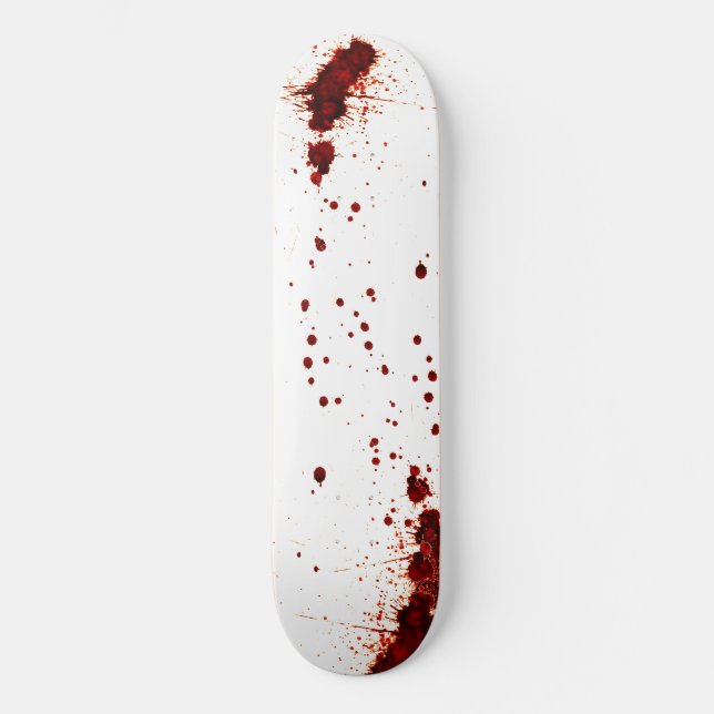Spritzer an der Mauer Skateboard (Vorderseite)