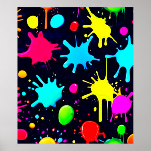Spritzer Art Burst Poster