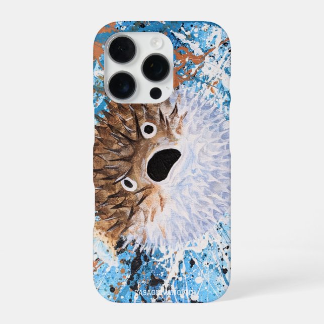 Spritzer Art Phone Cases von Casagivanovic iPhone 16 Pro Hülle (Rückseite)