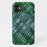 Spritzer Design - grüne blaue Tarnung