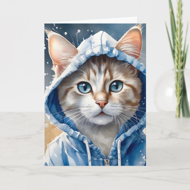 Spritzer für Aquarellbilder Karte (Vorderseite)