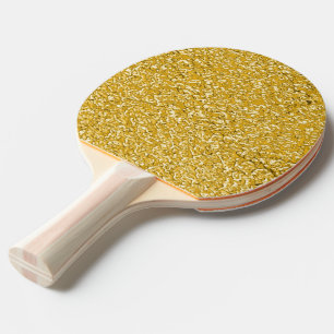 Spritzer-Glitzern für PURE-GOLD + Bild oder Zeiche Tischtennis Schläger