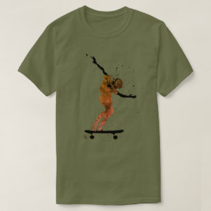 Spritzer-Grafikkarte T-Shirt