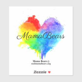Spritzer Heart Sticker