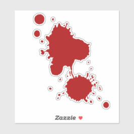 Spritzer Horro Aufkleber