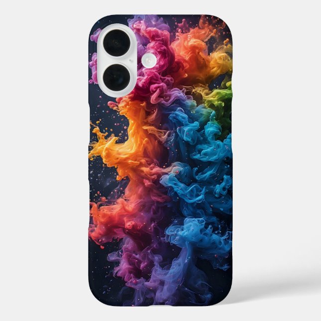 Spritzer iPhone 16 Hülle (Rückseite)