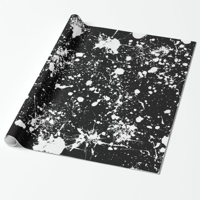 Spritzer-Kunst-Geschenk-Verpackung Geschenkpapier (Ungerollt)