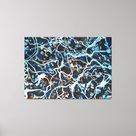 SPRITZER LXXIII - Aktionsgemälde - Leinwanddruck