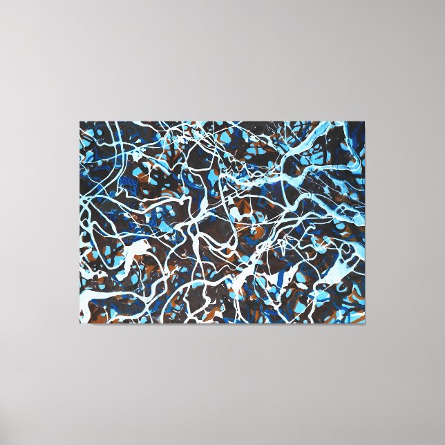 SPRITZER LXXIII - Aktionsgemälde - Leinwanddruck (Vorderseite)