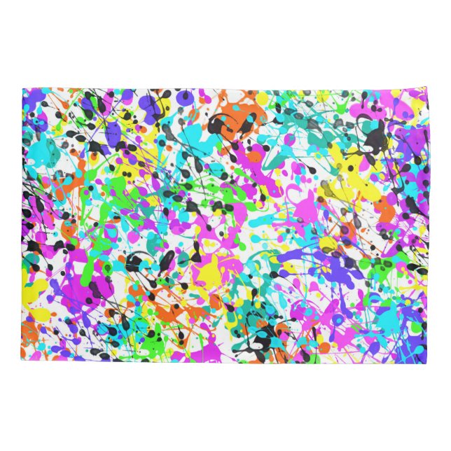 Spritzer Paint Kissenbezug (Rückseite)