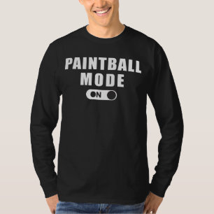 Spritzer Spaß mit Paintball-Modus: Spielerisches A T-Shirt