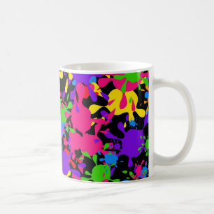 Spritzer-Tapete Kaffeetasse