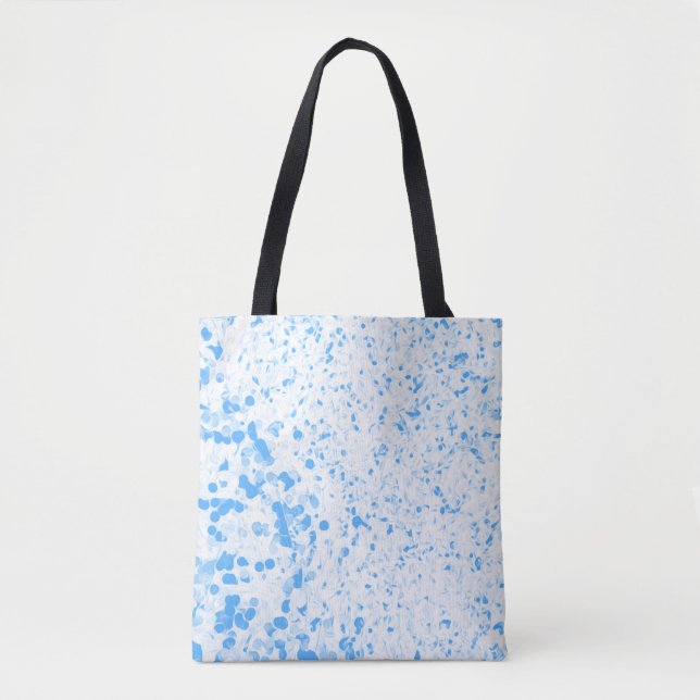 Spritzer Texture - Blau Tasche (Vorderseite)
