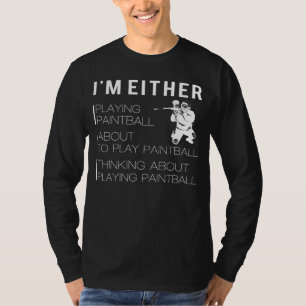 Spritzer und Lachen: Funny Paintball T - Shirt