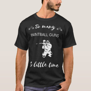Spritzer und Snicker: So viele Paintball-Kanonen a T-Shirt