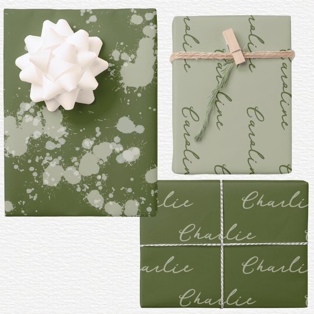 Spritzer Weihnachten  Geschenkpapier Set (Von Creator hochgeladen)