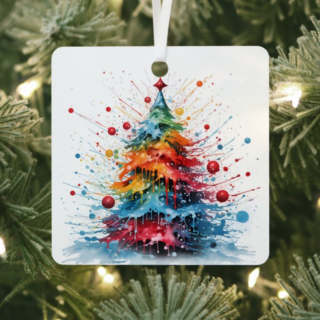 Spritzer Weihnachtsbaumgestaltung Ornament Aus Metall (InSitu)