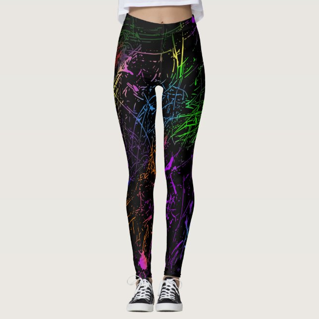 Spritzerentwurfs-Leggings Leggings (Vorderseite)