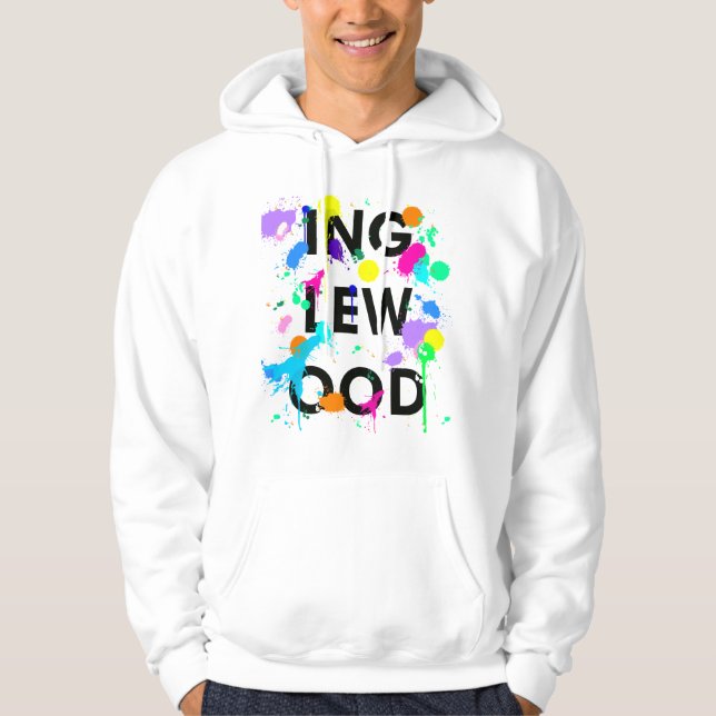 Spritzerkundengerechter Hoodie (Vorderseite)