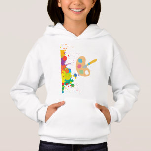 Spritzfarbe Hoodie