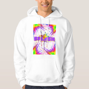 Spritzfarbe Hoodie