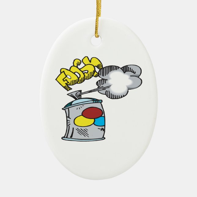 Spritzfarbe Keramikornament (Vorne)