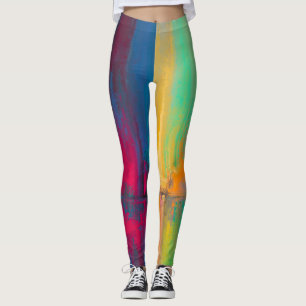Spritzfarbe Leggings