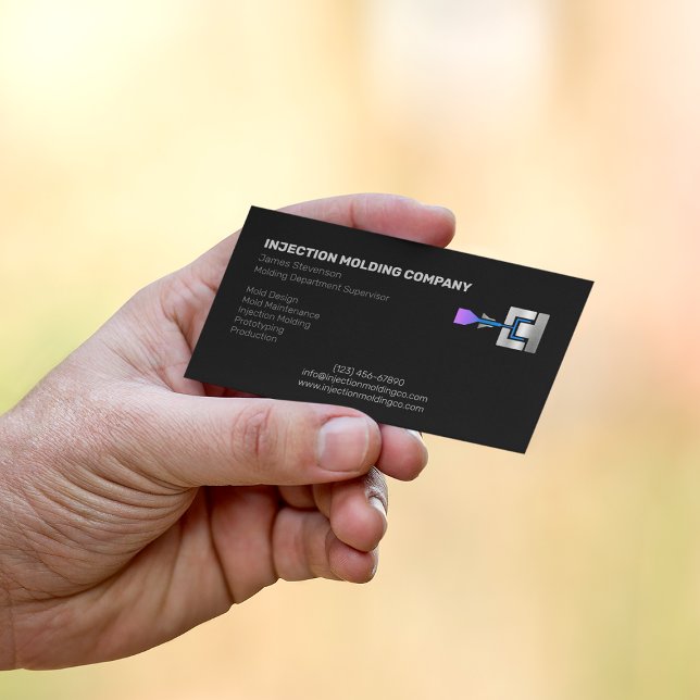 Spritzgießbetrieb Visitenkarte (Von Creator hochgeladen)