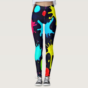 Spritzkunst-Explosion Leggings