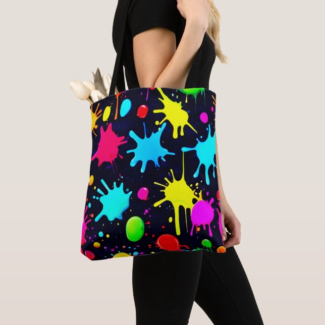 Spritzkunst-Explosion Tasche (Von Nahem)