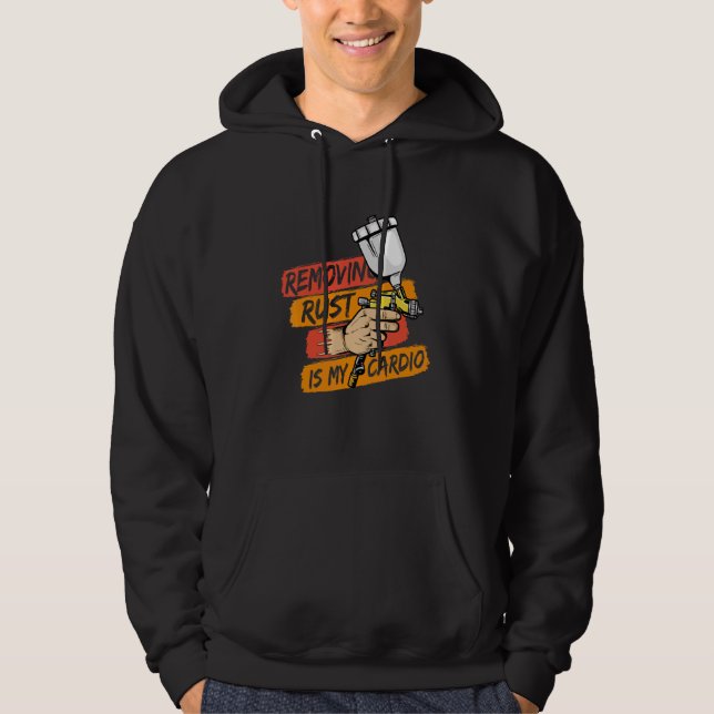 Spritzpistolen Autolackiergerät Autospritze Hoodie (Vorderseite)