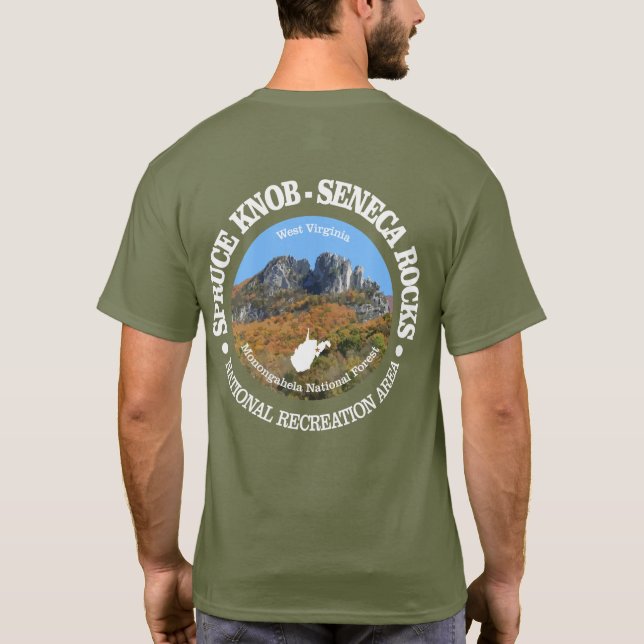 Spruce Knob - Seneca Rocks NRA T-Shirt (Rückseite)