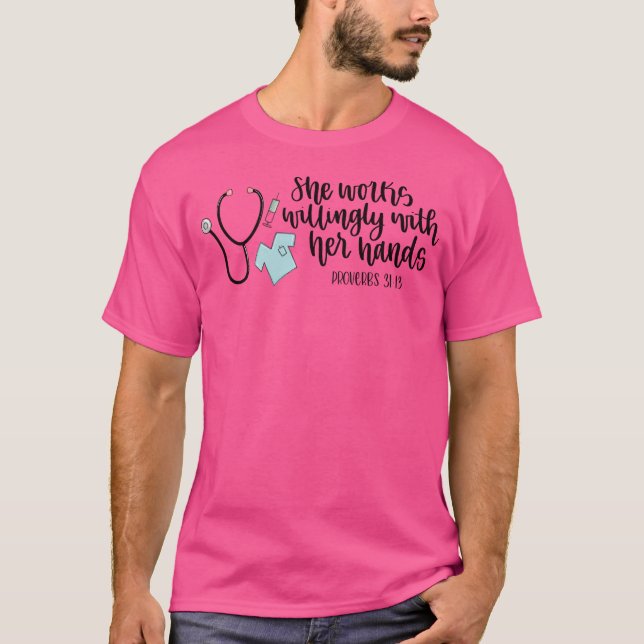 Sprüche 31 Stillen T-Shirt (Vorderseite)