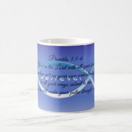 Sprüche 3:5-6 kaffeetasse