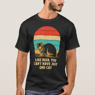 Sprüche über eine Katze Zitate für Katzenmütter Ka T-Shirt