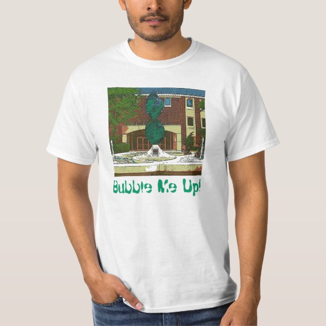 SPRUDELE ICH OBEN! T-Shirt (Vorderseite)