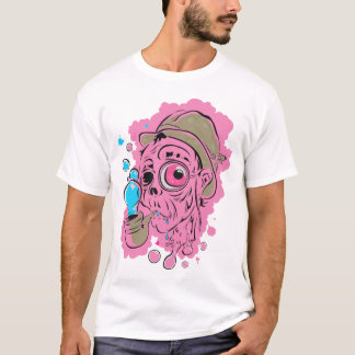 Sprudelndes Verwirrung ROSA T-Shirt