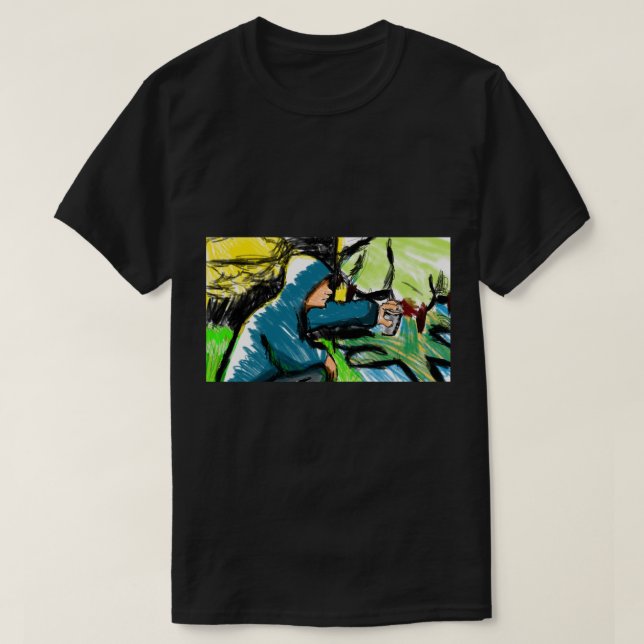 SPRÜH FARBE!!! T-Shirt (Design vorne)