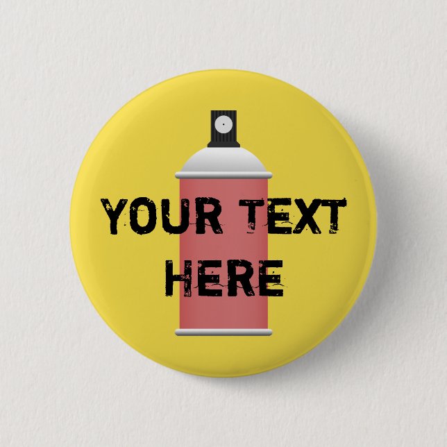 Sprühdose Button (Vorderseite)