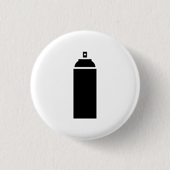 "Sprühfarbe-" Piktogramm-Knopf Button (Vorderseite)