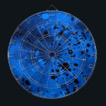 Sprühfarbener Spritzer Dartscheibe<br><div class="desc">Spaß Farbenfroh Dartboard Ein strahlend bespieltes Farbdesign in Blau und Schwarz, perfekt Geschenk für Kinder mit einer kühlen Persönlichkeit! Karo in meinem Shop für viel mehr Farben und Muster!</div>