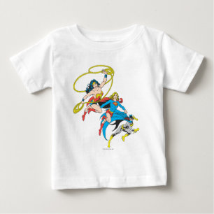 Sprung der Superhelden Baby T-shirt