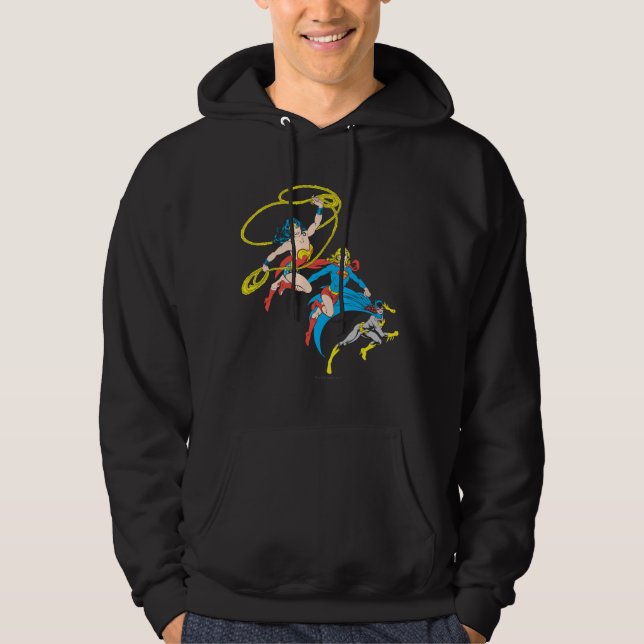 Sprung der Superhelden Hoodie (Vorderseite)